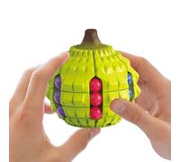 Cube Fidget Toy, Durian Shape Rotating Bean Puzzle Cubes, Calming Entertaining Fidget Gadget for Stress and Focus, Kids, Teens, Adults, Family Fun at Home, Travel, Recess, Interactive Group Play