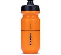 Cube Flow Bottle - Orange, 0.5L / Bicycle Cycling Cycle Biking Bike Riding Ride Mountain MTB Road Water Liquid Storage Vessel Bidon Flask Sport Outdoor Exercise Drink Gym HPP HPA Cage 500ml