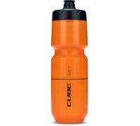 Cube Flow Bottle - Orange, 750ml / Bicycle Cycling Cycle Biking Bike Riding Ride Mountain MTB Road Water Liquid Storage Store Vessel Bidon Flask Sport Outdoor Exercise Drinking Drink Gym