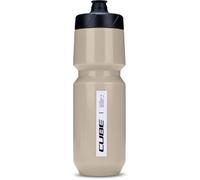 Cube Flow Bottle - Sand, 750ml / Bicycle Cycling Cycle Mountain MTB Bike Ride Water Storage Flask Drink Bidon Gym Sport Exercise Run Fit Cage Holder Bracket Hydration Accessories