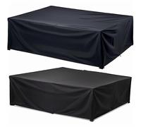 Cube Garden Furniture Covers 100x100x100cm Waterproof Anti-UV ,420D Oxford Fabric Outdoor Patio Table Covers, Garden Square Chair and Table Rattan Sofa Cover for outside