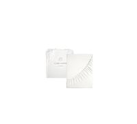 Cube Home - Luxury Fitted Sheet, Deep Pocket - 100% Natural Bamboo, Soft, Breathable, Anti-Bacterial, Anti-Allergy, Super King Bed 180x200 cm -White