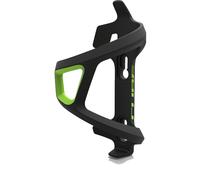 Cube HPP Sidecage Left-Side Loading Bottle Cage (Black/Green)