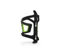 Cube HPP Sidecage Right-Side Loading Bottle Cage (Black/Green)