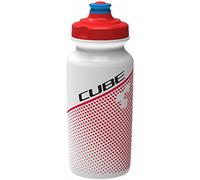 Cube Icon Teamline Bottle - Red/Blue/White, 0.5L / Bicycle Cycling Cycle Biking Bike Riding Ride Mountain MTB Water Liquid Storage Store Vessel Bidon Flask Canteen Sport Exercise Drinking Drink Gym
