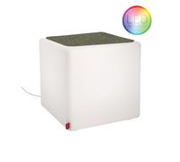 Moree Indoor LED Stool & Side Table CUBE – RGBW LED & remote, without support Moree Indoor LED Stool & Side Table CUBE – RGBW LED & remote, glass tabletop Moree Indoor LED Stool & Side Table CUBE – RGBW LED & remote, felt seat cushion Anthracite Moree Indoor LED Stool & Side Table CUBE – RGBW LED & remote, felt seat cushion Red Moree Indoor LED Stool & Side Table CUBE – RGBW LED & remote, felt seat cushion Orange