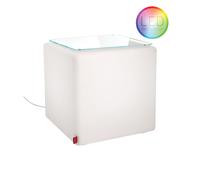 Moree Indoor LED Stool & Side Table CUBE – RGBW LED & remote, without support Moree Indoor LED Stool & Side Table CUBE – RGBW LED & remote, glass tabletop Moree Indoor LED Stool & Side Table CUBE – RGBW LED & remote, felt seat cushion Anthracite Moree Indoor LED Stool & Side Table CUBE – RGBW LED & remote, felt seat cushion Red Moree Indoor LED Stool & Side Table CUBE – RGBW LED & remote, felt seat cushion Orange