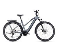 Cube Kathmandu Hybrid Pro 750 Trapeze Electric Bike 2024 Flash Grey/Black