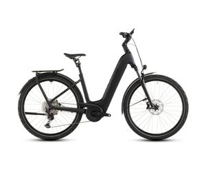 Cube Kathmandu Hybrid Pro EE 800Wh Electric Hybrid Bike in Coal and Black S