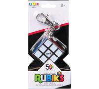 RUBIK'S Cube 3 x 3 Key Ring - Colourful Puzzle Game Rubik's - Mini Puzzle 3x3 Orginial Colour Matching - Classic Cube Problem Solving - Mini Version - 6064001 - Children's Toy 8 Years and Above