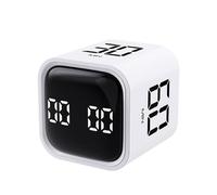 Cube Kitchen Timer - Portable Cube Timer, Digital Visual Timer for Cooking | Type C Charging Digital Kitchen Timer, Sound Adjustable Time Management Tool for Learning, Fitness, Multi Colors