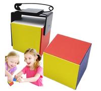 Cube Magic Prop, Flattened Cube,Single Clone Cube Vision Magic Tricks - Fantasy Toys, Magic Show Tools, Stage Material for Magic Show