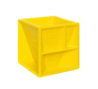 Cube Measuring Tool, Non-Slip Kitchen Cup, Compact Size Bakeware with Accurate Measurement, Cooking Ingredient Accessory, Measuring Cube with Practical Design, Food Prep Tool for Baking Cooking