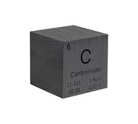 Cube Metal Cube 0.39in/10mm for Chemical Elements Collection Science Education Experiment Application-6 Carbon C