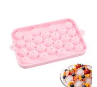 Cube Mould, 25 Compartments Drink Maker for the Kitchen - Freezer Tray with Lid - for Whiskey, Bourbon Cooling, Wine Cooling, Motorhome, Camping, Ren, Home, Restaurant