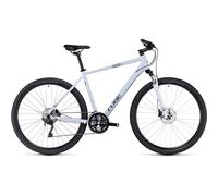Cube Nature Pro Gravel Bike in Frostwhite and Grey S