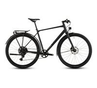 Cube Nulane Pro FE Hybrid Bike in Grey and Chrome M