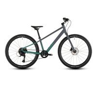 Cube Numove 240 Disc Kids Bike in Lavagrey and Green one size