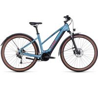 Cube Nuride Hybrid Perf 625 All Road Trapeze - Nearly New - S metalblue/red