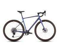 Cube Nuroad EX Gravel Bike in Blueiris and Lilac M
