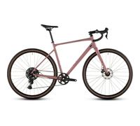 Cube Nuroad One Gravel Bike in Ruby and Puce L