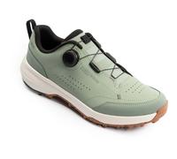 Cube OX Pro Mountain Bike Shoes in Green and Sand 10