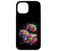 Cube Puzzle - Fun Puzzle Design Puzzle Games Case for iPhone 15