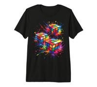 Cube Puzzle - Fun Puzzle Design Puzzle Games Premium T-Shirt