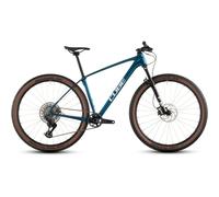 Cube Reaction C:62 SLX Hardtail Mountain Bike in Electricblue and White L