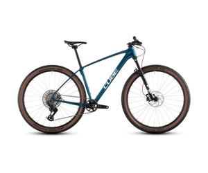 Cube Reaction C:62 SLX Hardtail Mountain Bike in Electricblue and White XL