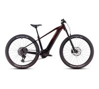 Cube Reaction Hybrid SLT 800Wh Electric Mountain Bike in Solareclipse and Bronze L
