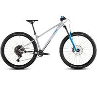 Cube Reaction TM One Mountain Bike 2026 - Hardtail MTB Rawmetal/Blue