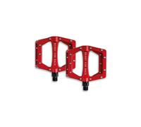 Cube RFR Flat CMPT Aluminium Pedals Red