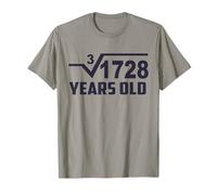 Cube Root Nice Cute 12 Years Old Bday 12th Birthday Boy Girl T-Shirt