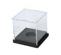 ＡＷＨＡＯ Cube-shaped Display Case for Baseballs, Stable, Transparent And Simple, Made of Acrylic, Ideal for Storing And Maintaining Your Baseball Collections