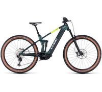 Cube Stereo Hybrid 140 HPC SLX 750 - Nearly New - M goblin/yellow