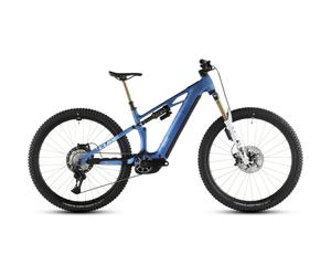Cube Stereo Hybrid ONE44 HPC AT 800Wh Electric Full Suspension Mountain Bike in Actionteam L