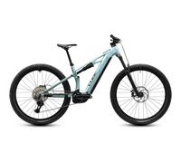 Cube Stereo Hybrid ONE44 HPC Pro 800Wh Electric Full Suspension Mountain Bike in Pearlaqua and Black M