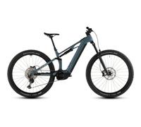 Cube Stereo Hybrid ONE44 HPC Race 800Wh Electric Full Suspension Moutnain Bike in Smaragdgrey and Prism M