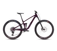 Cube Stereo ONE44 C:68X SLX Full Suspension Mountain Bike in Liquidviolet and Black L