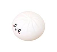 Cube Stress Balls, Calm & Serenity Focus, White Color, Dumpling Squishy Toy, Stress Relief Ball, Silent Focus Companion, For Home Classroom Fun Office Use