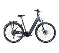 Cube Supreme Sport Hybrid Pro 500 Easy Entry Electric Bike 2022 Grey