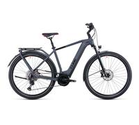 Cube Touring Hybrid EXC 500 Electric Bike 2022 Grey Red