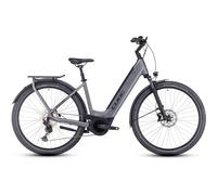 Cube Touring Hybrid EXC 625 Easy Entry Electric Bike Grey/Metal