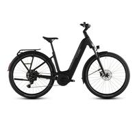 Cube Touring Hybrid ONE EE 600Wh Electric Hybrid Bike in Coal and Chrome M