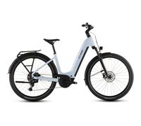 Cube Touring Hybrid One EE 600Wh Electric Hybrid Bike in Glacier and Reflex S