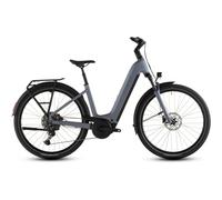 Cube Touring Hybrid Pro EE 800Wh Electric Hybrid Bike in Pearlgrey and Grey S