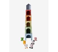 Cube Tower with Finger Puppets green