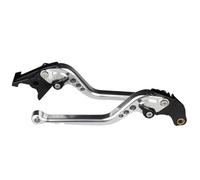 Cubecmq Clutch Brake Lever for Royal for Enfield for Classic 350CC 500CC 2017 2018 2019 2020 Motorcycle Brake Clutch Levers Handle Accessories Motorcycle Brake Clutch Lever(Long Silver)