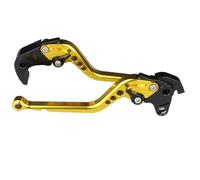 Cubecmq Clutch Brake Lever for Royal for Enfield for Classic 350CC 500CC 2017 2018 2019 2020 Motorcycle Brake Clutch Levers Handle Accessories Motorcycle Brake Clutch Lever(Long Yellow)